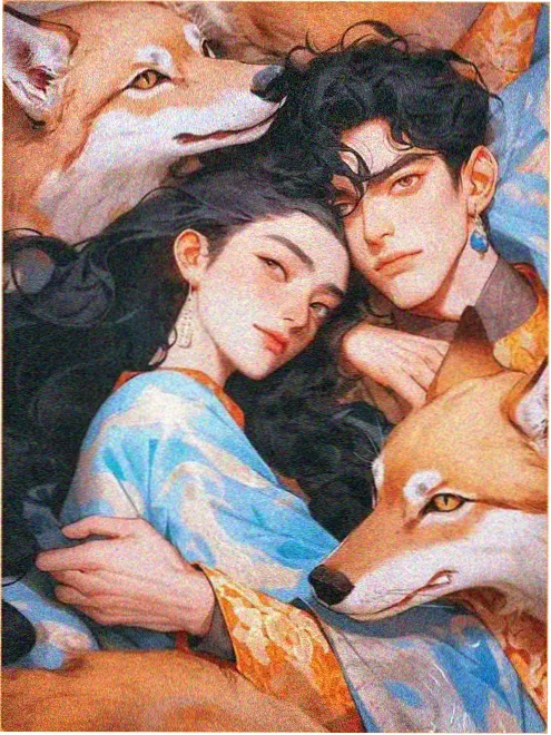 韩国现代爱情电影《春夜微雨》海报